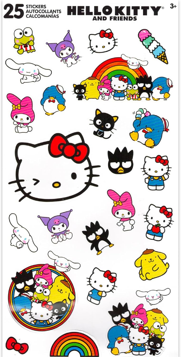 Fast Forward Hello Kitty Lunch Box Set - Bundle with Hello Kitty Lunch Box for Girls, Hello Kitty Stickers, More | Hello Kitty Lunch Bag - Image 3